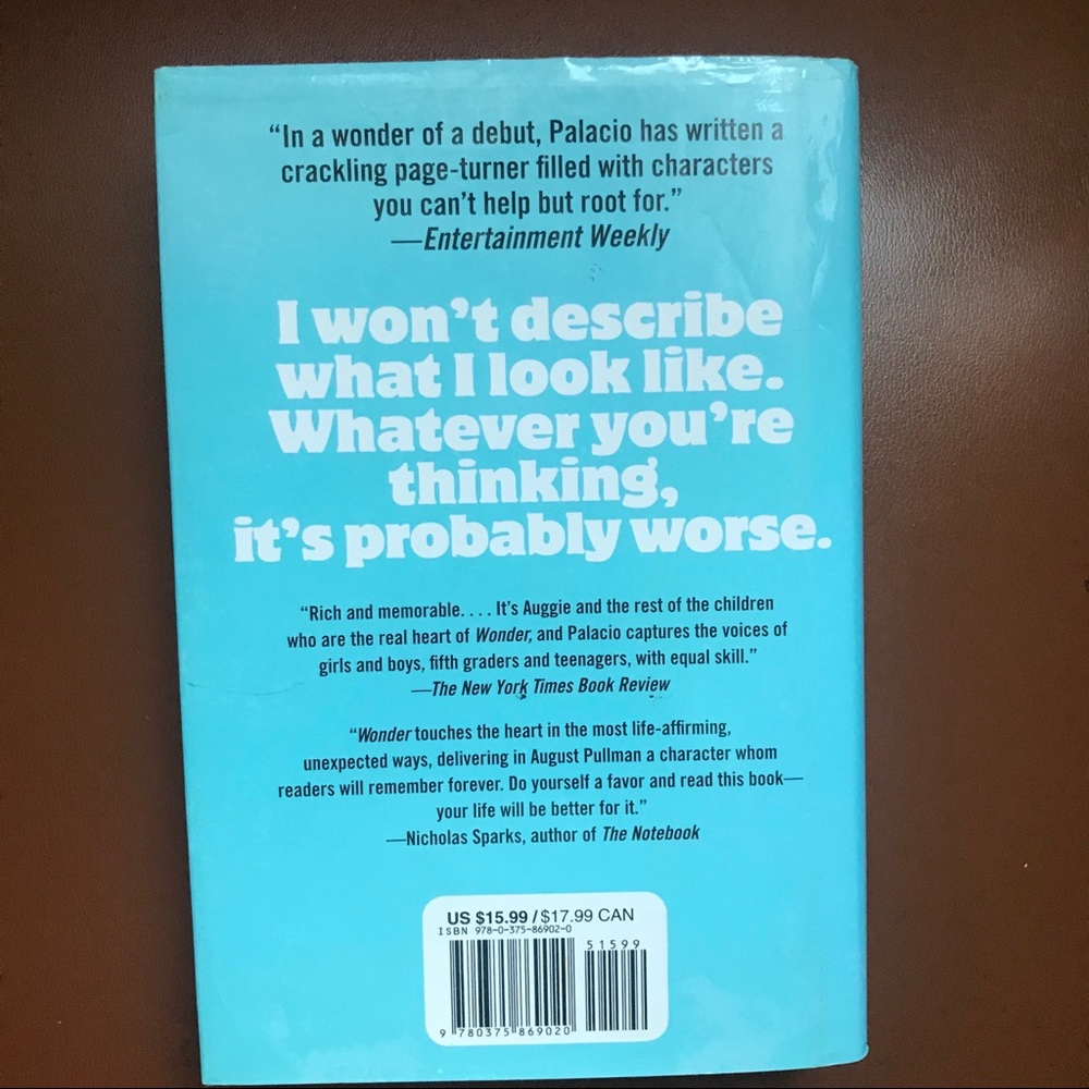 Wonder by R.J Palacio - Picture 3 of 3